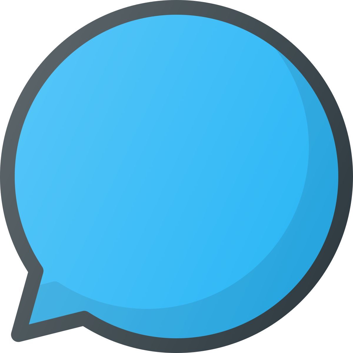 chat bubble icon