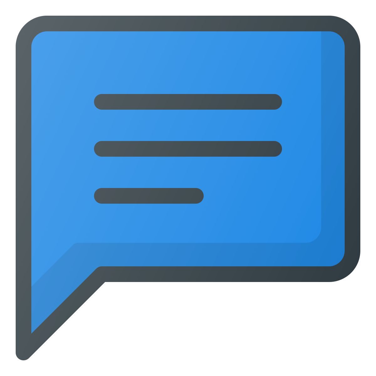 chat bubble icon