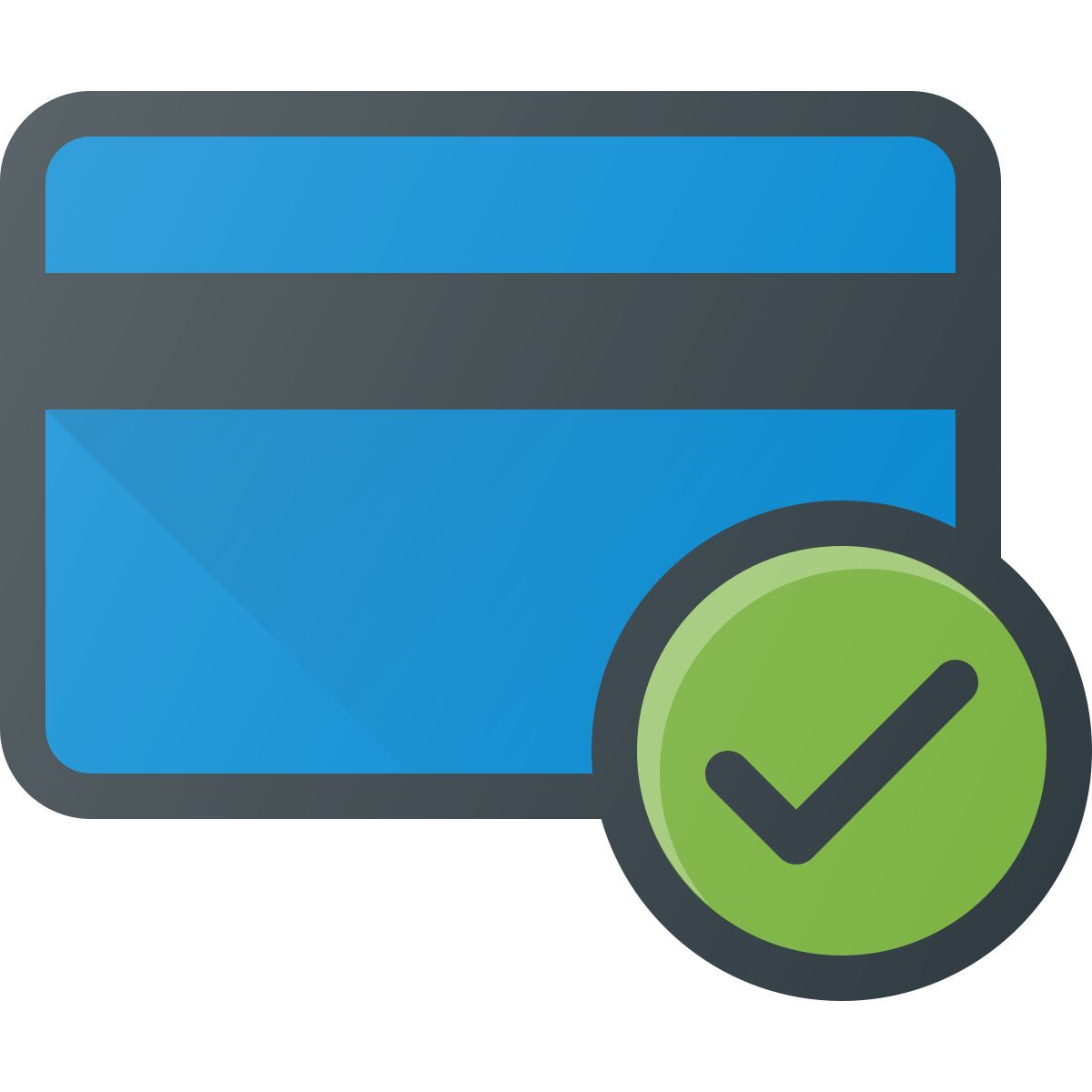 checked card icon