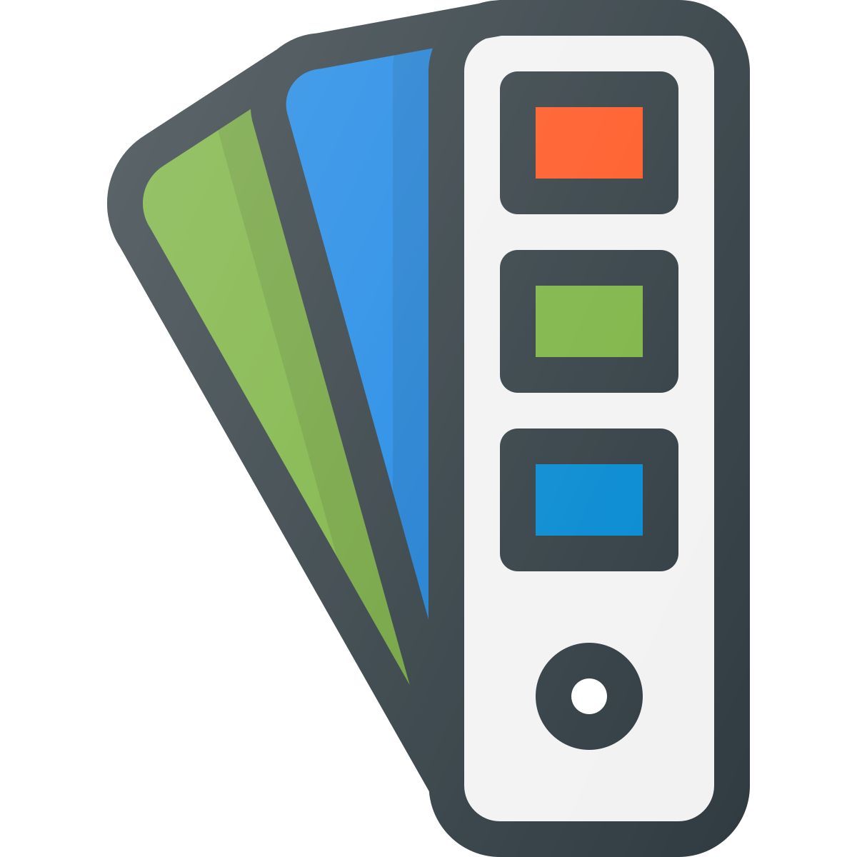 palette de couleurs icon