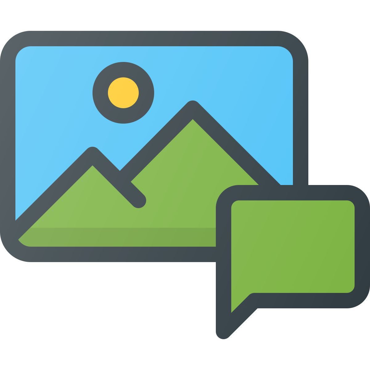 comment image icon