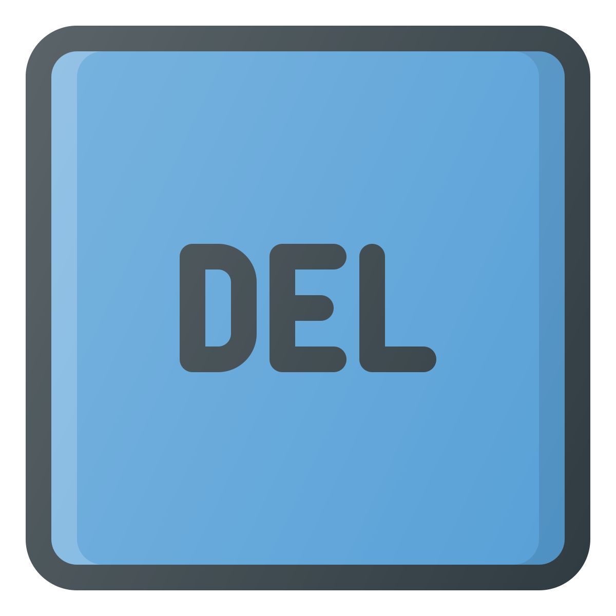 del icon