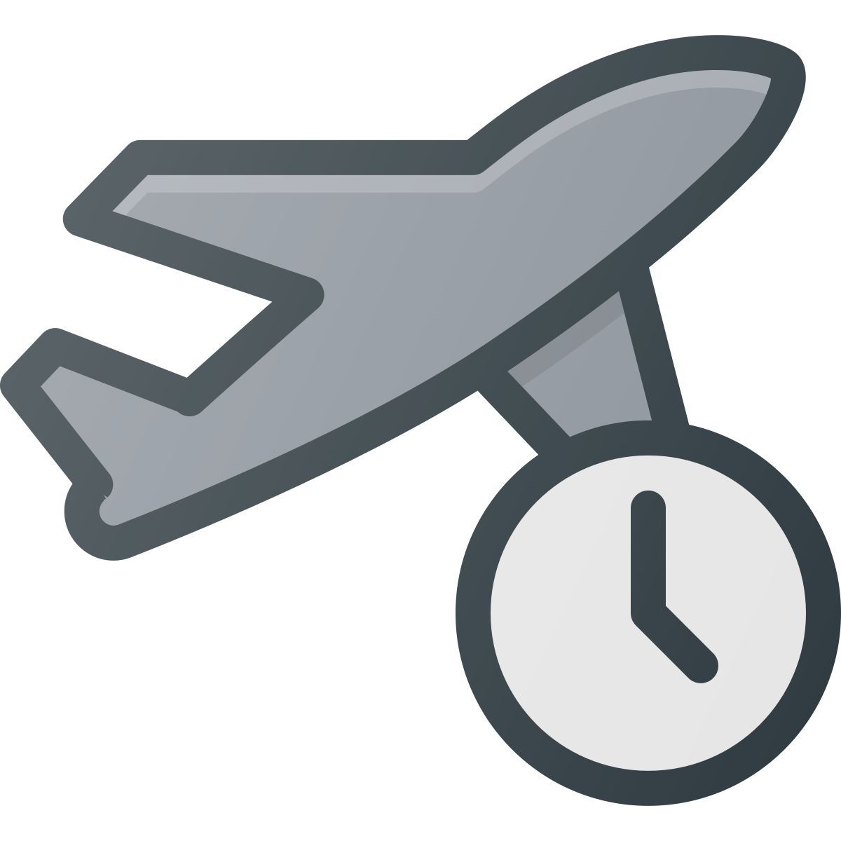 vuelo retrasado icon
