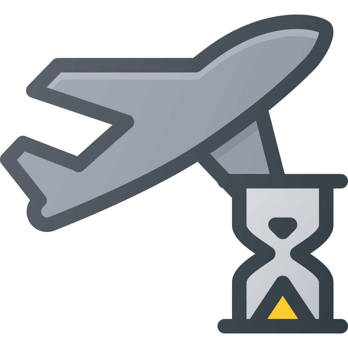 vuelo retrasado icon
