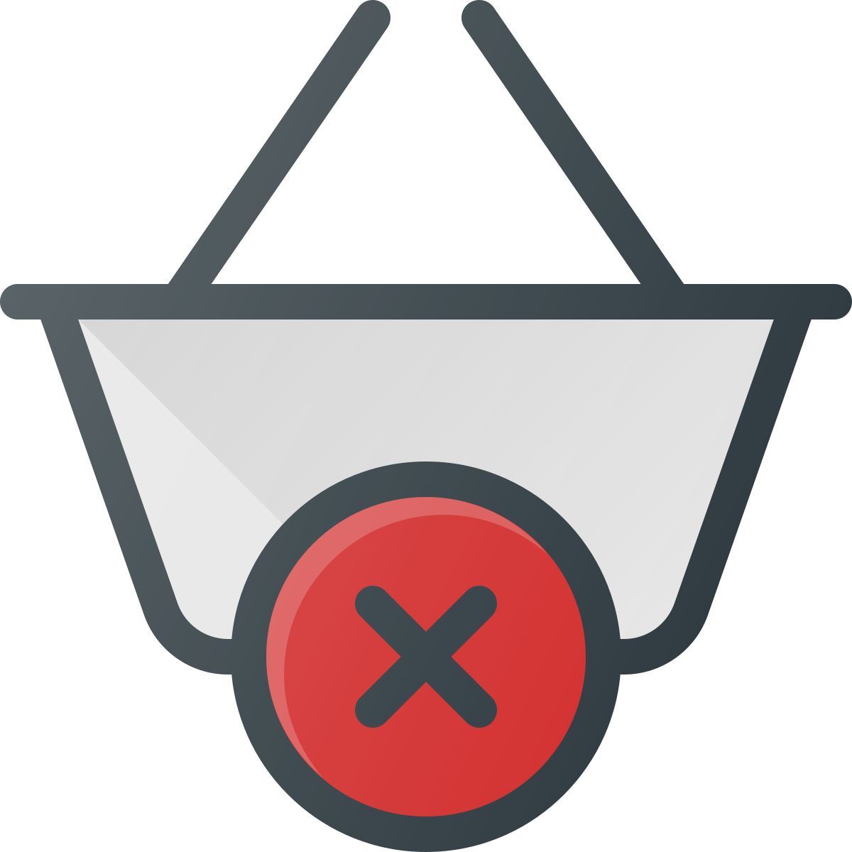 从购物篮中移除 icon