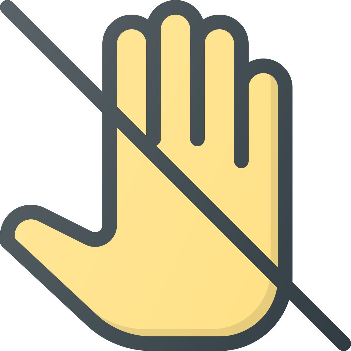 no permitir icon