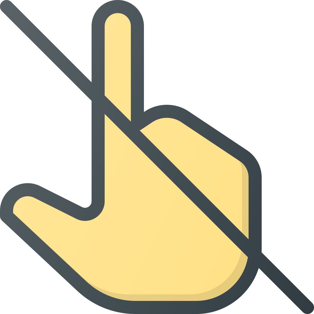 no permitir icon