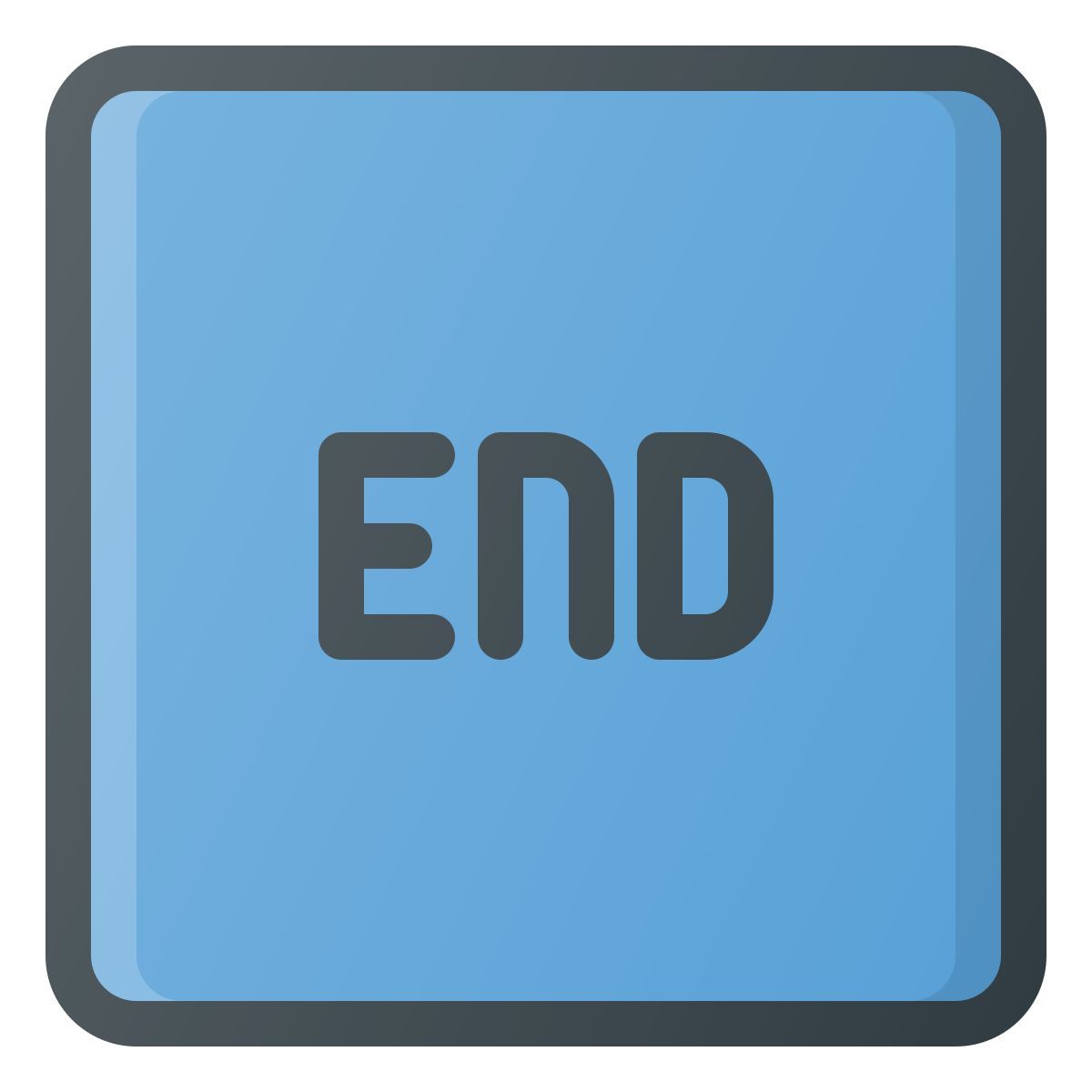 end icon