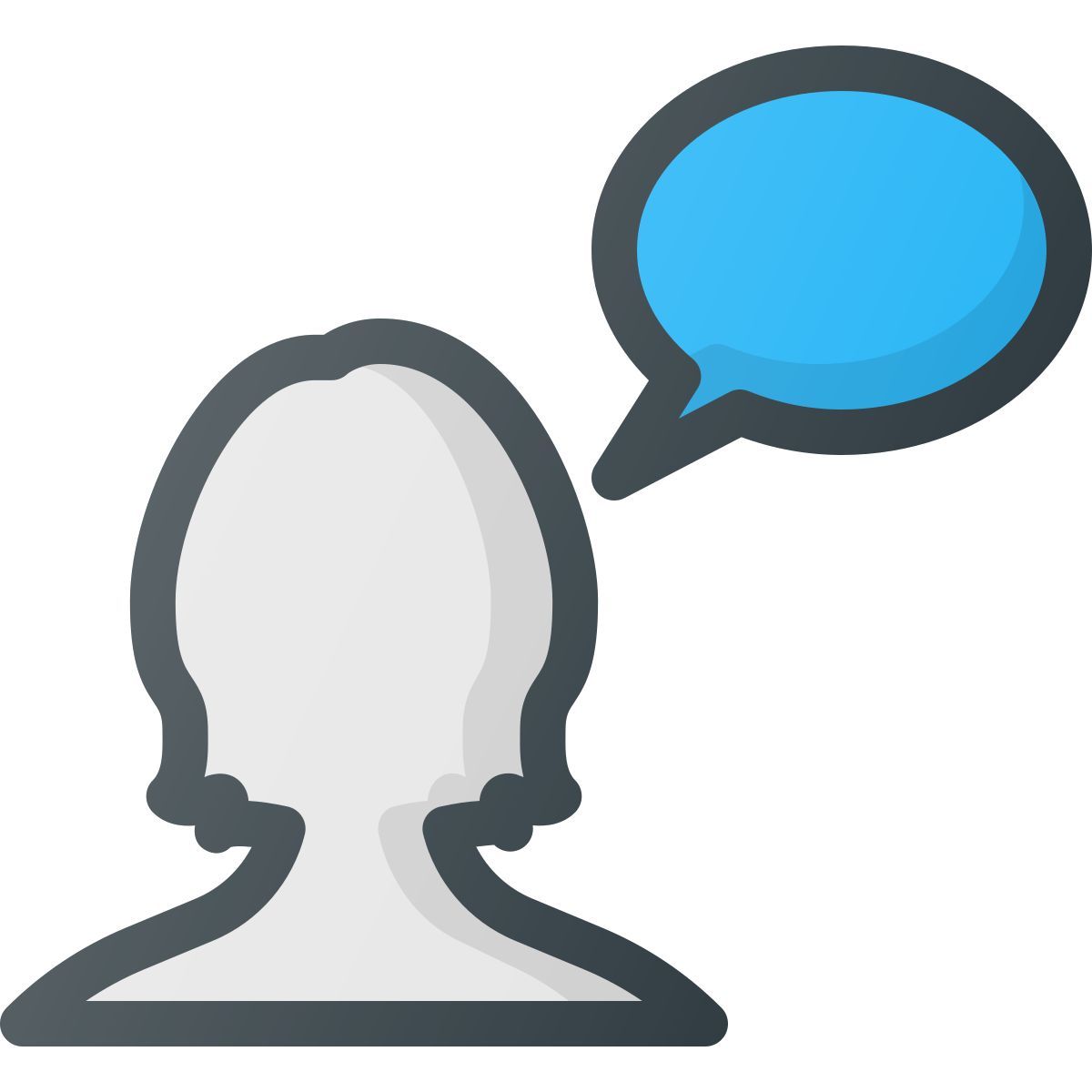 weiblicher benutzer icon