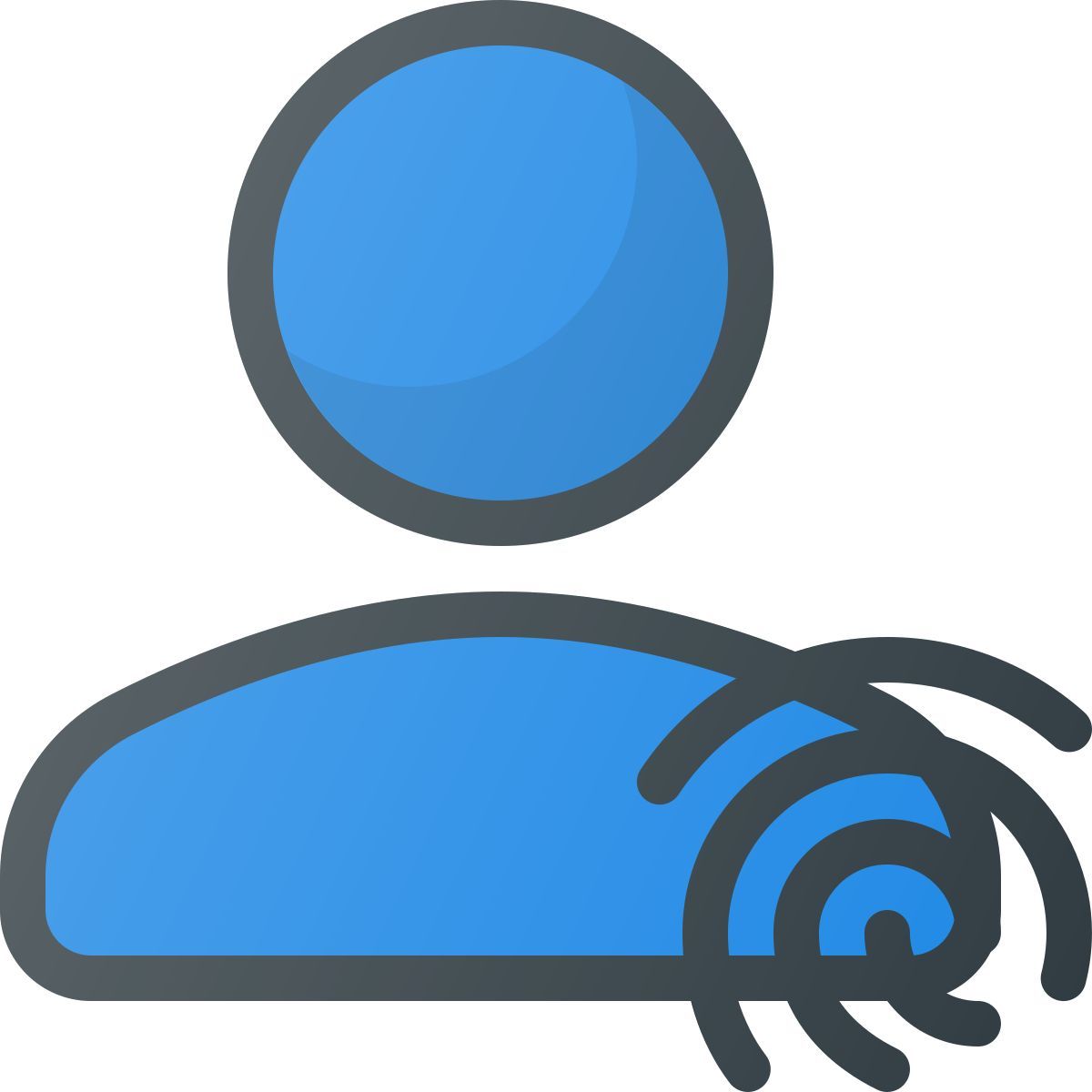 huella dactilar icon