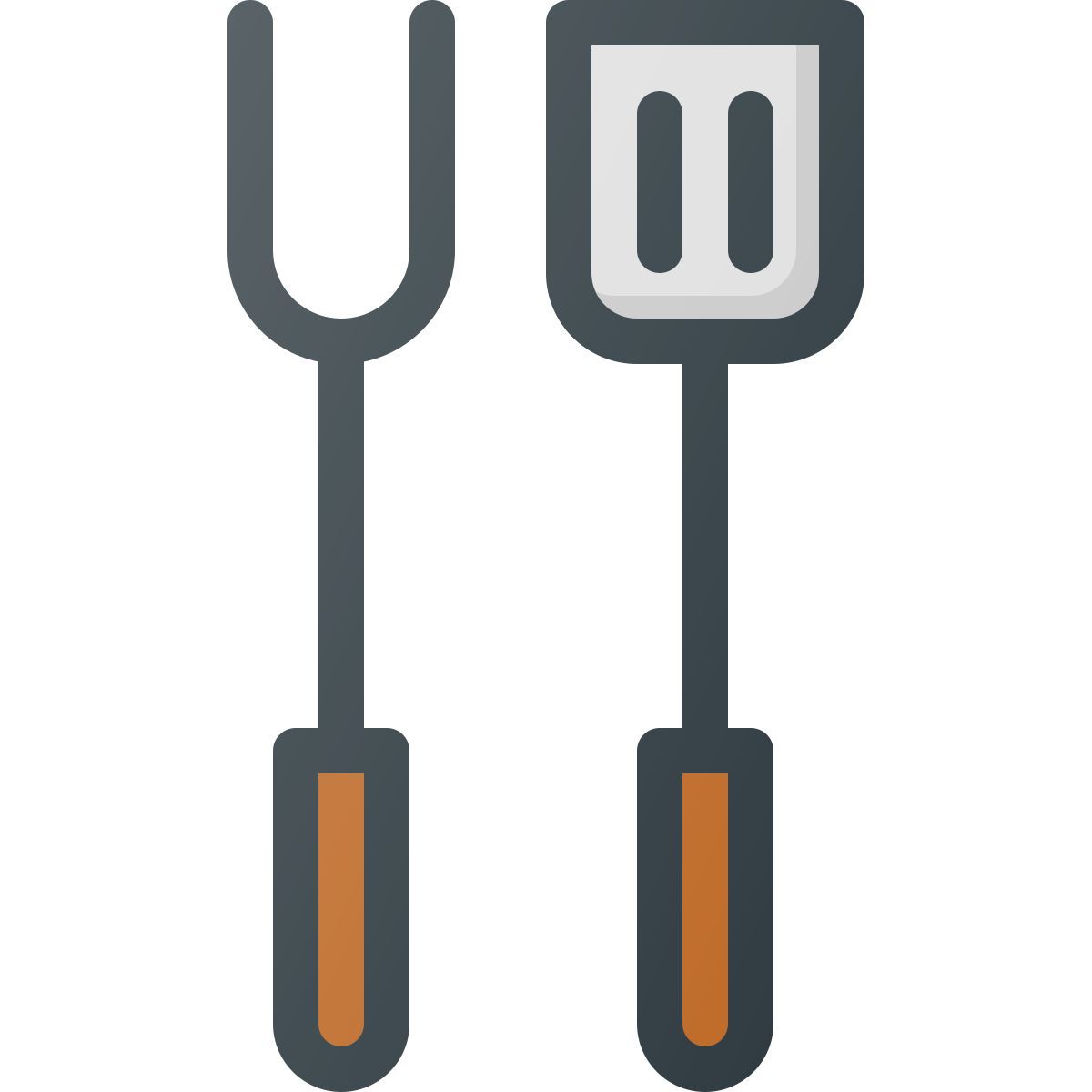 fork and spatula icon