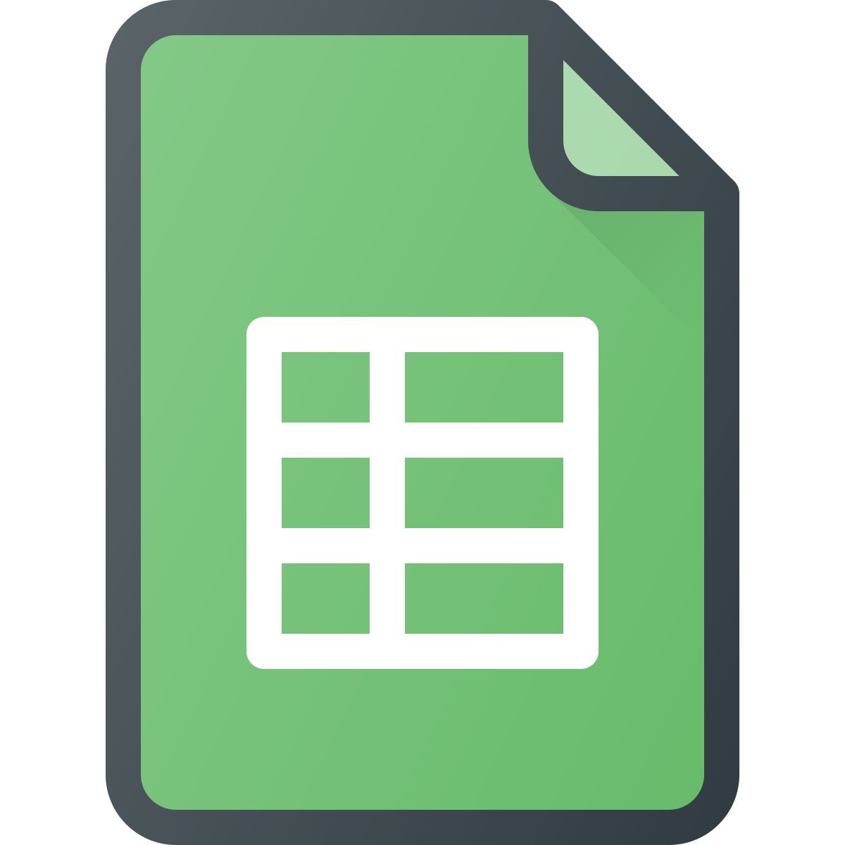 google sheets icon