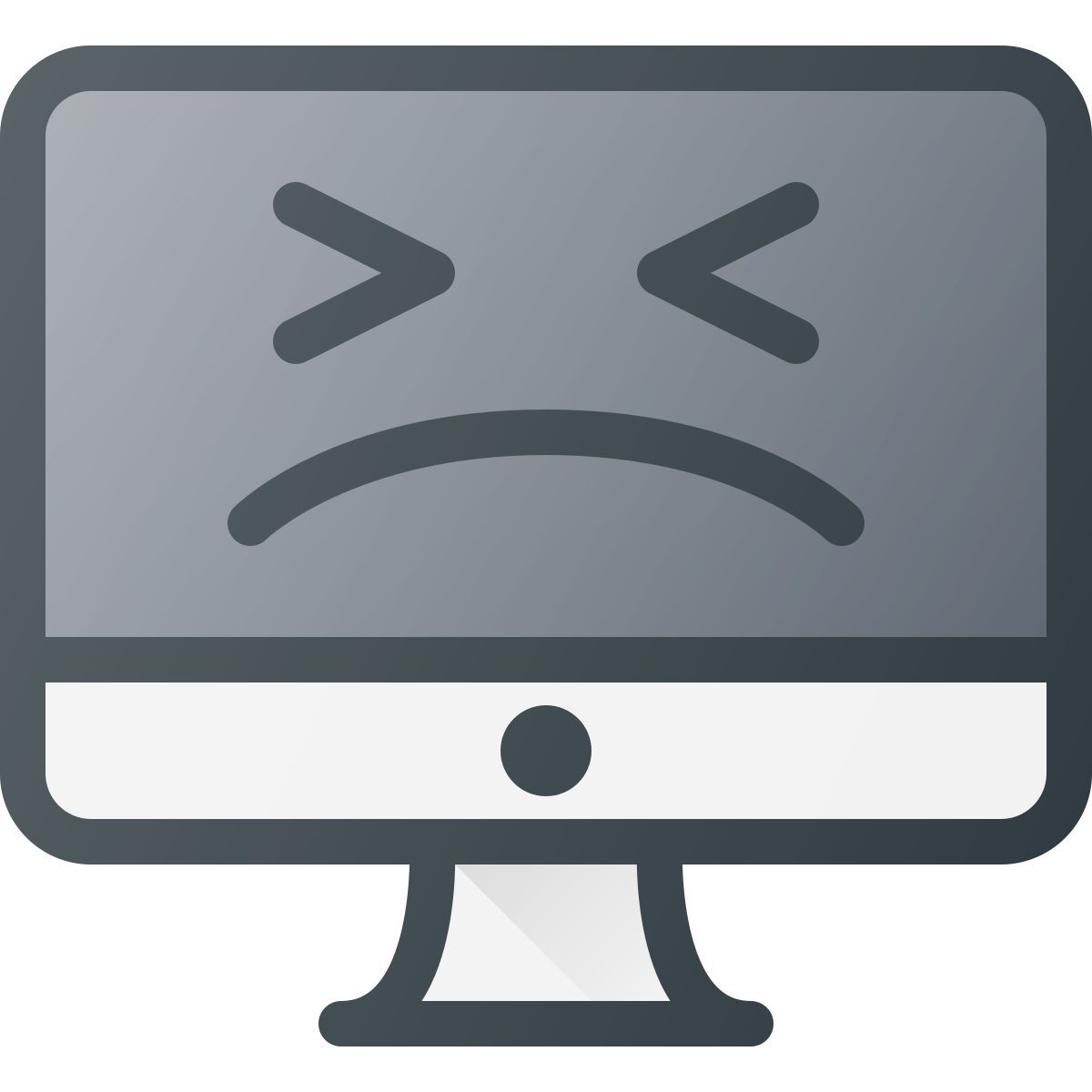hacked computer icon