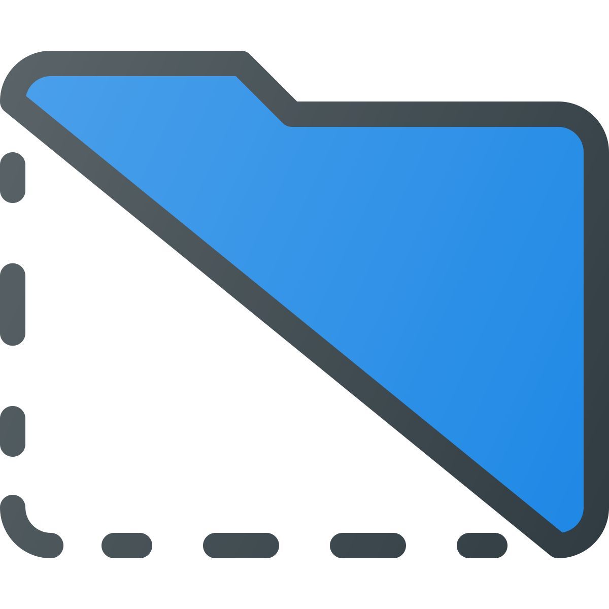 hidden folder icon