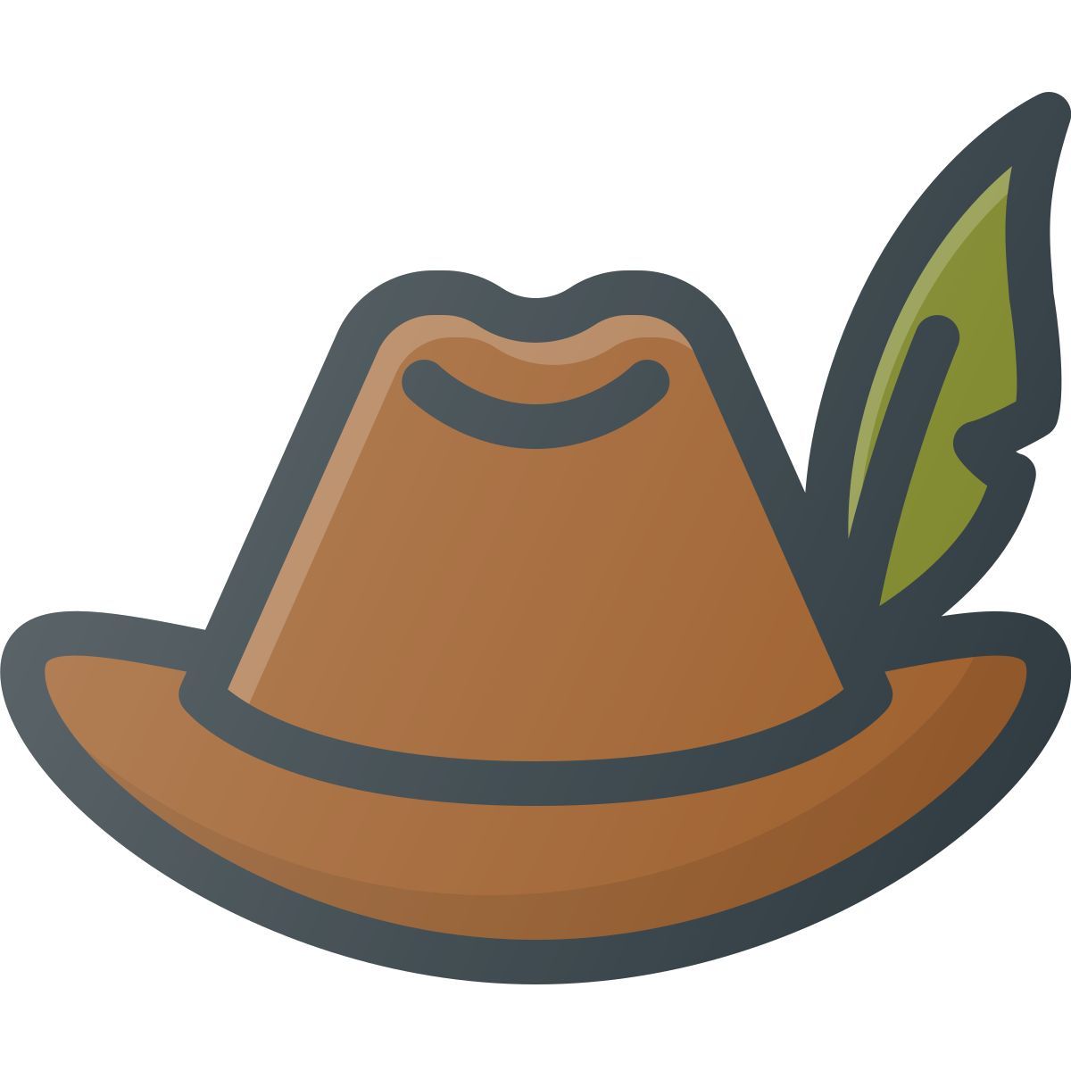 hunter hat icon