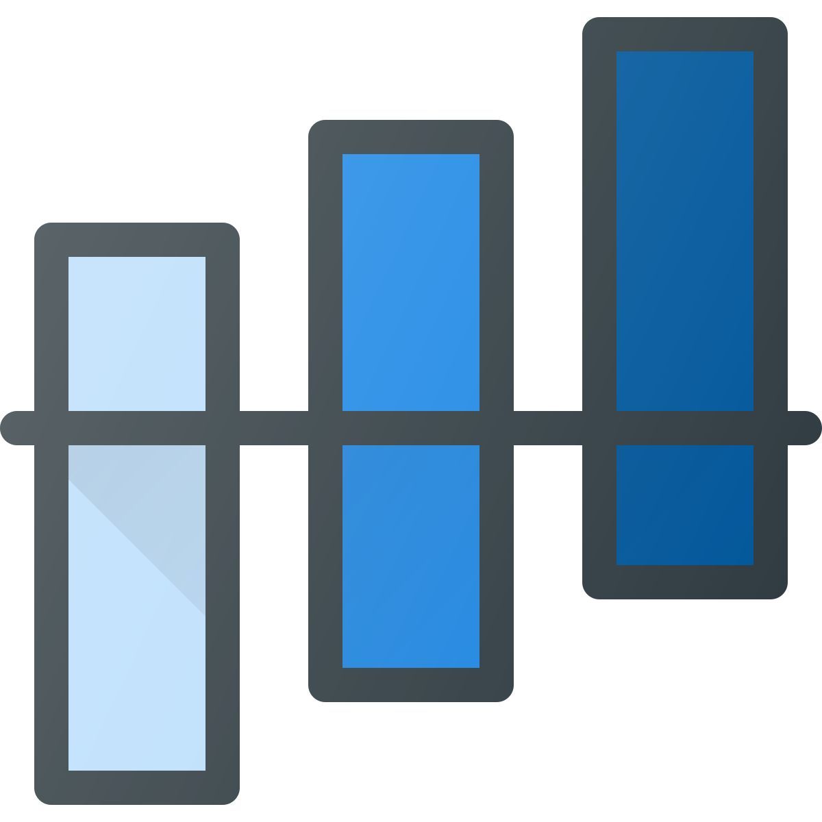 bar chart icon