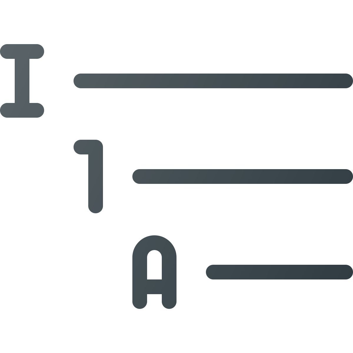 list icon