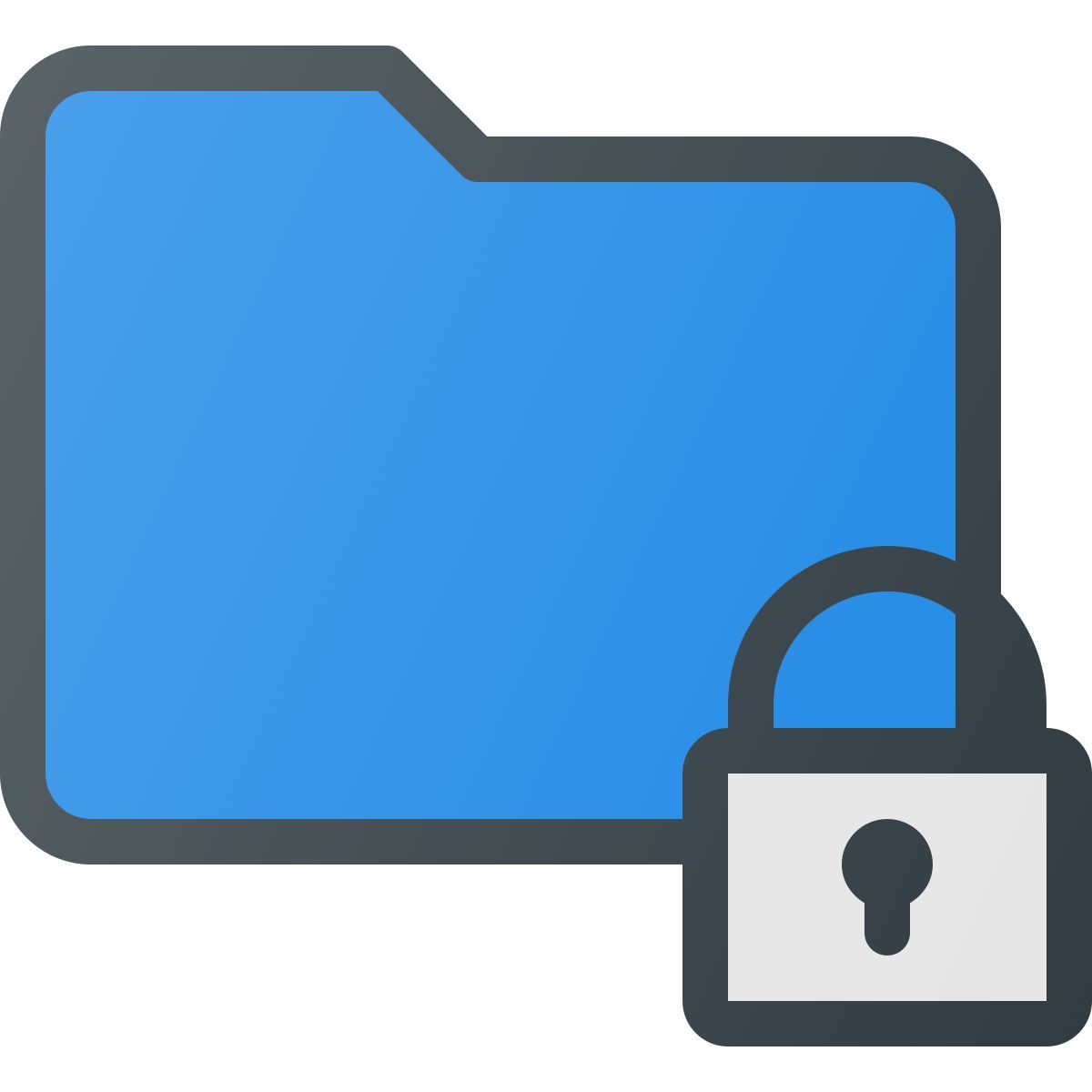locked folder icon