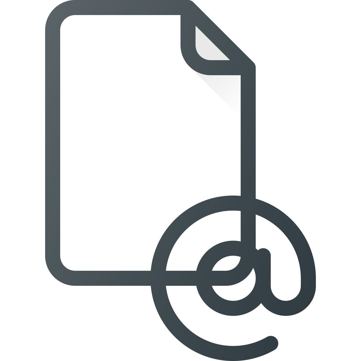 mail attachment icon