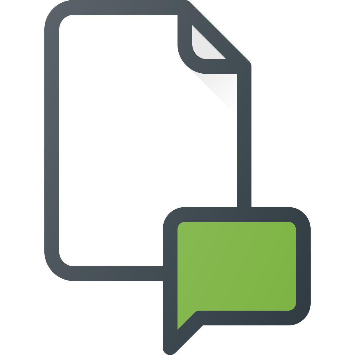 message icon
