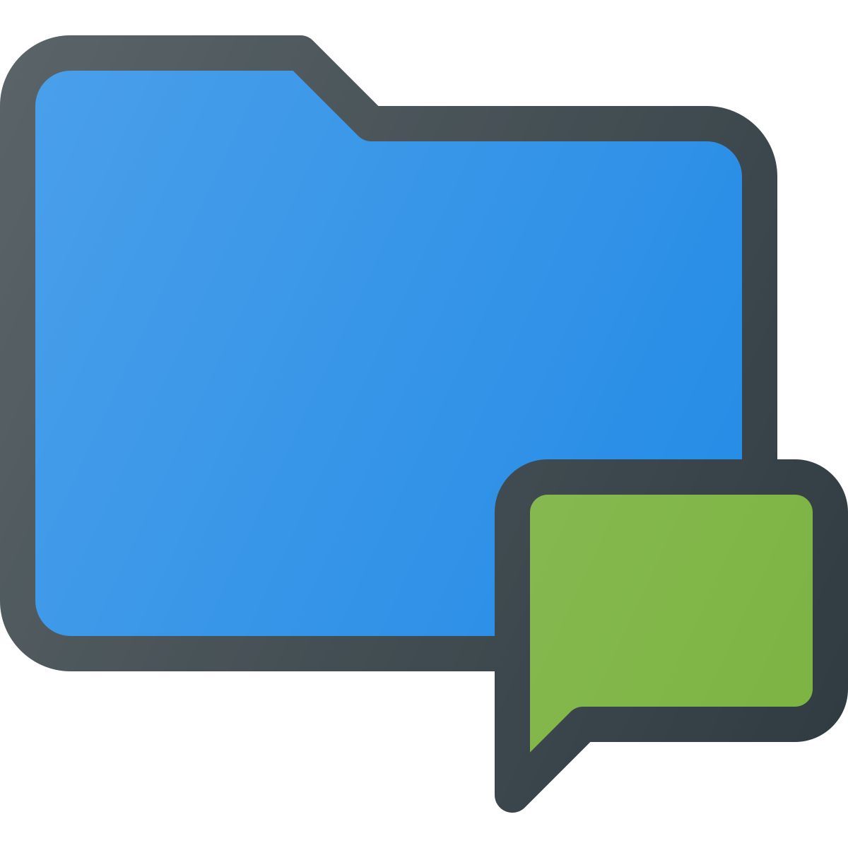 message folder icon