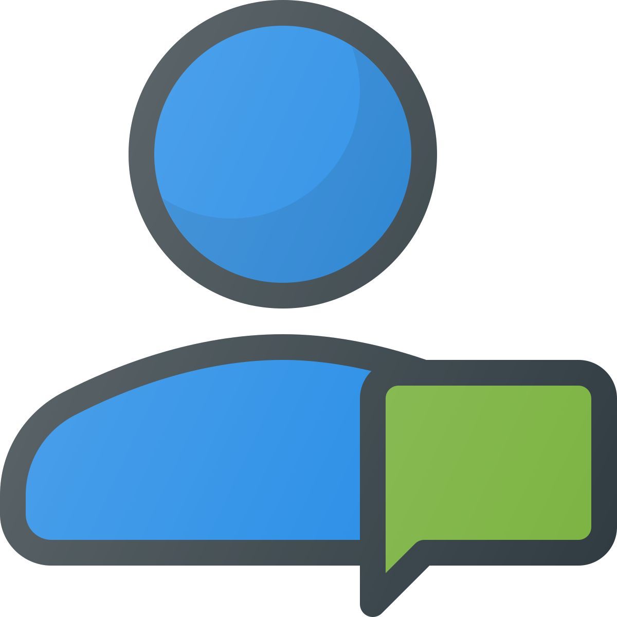 message icon