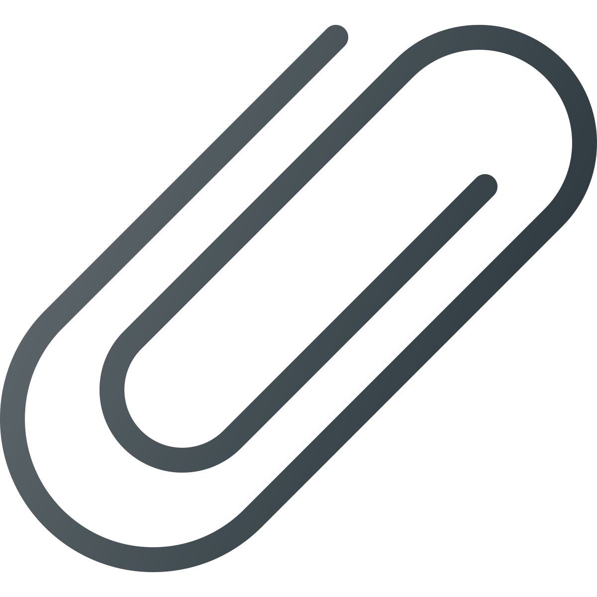 paper clip icon