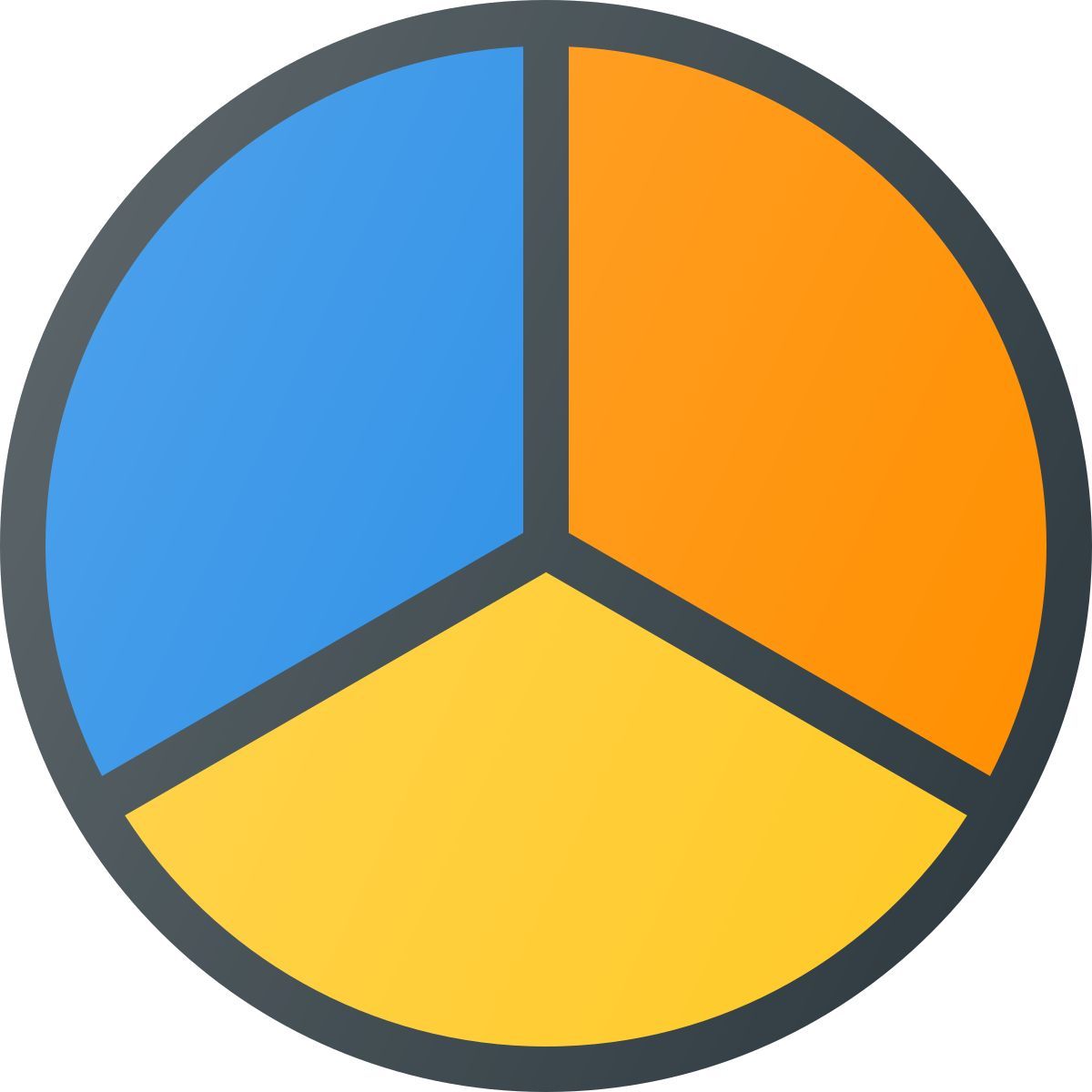 gráfico circular icon