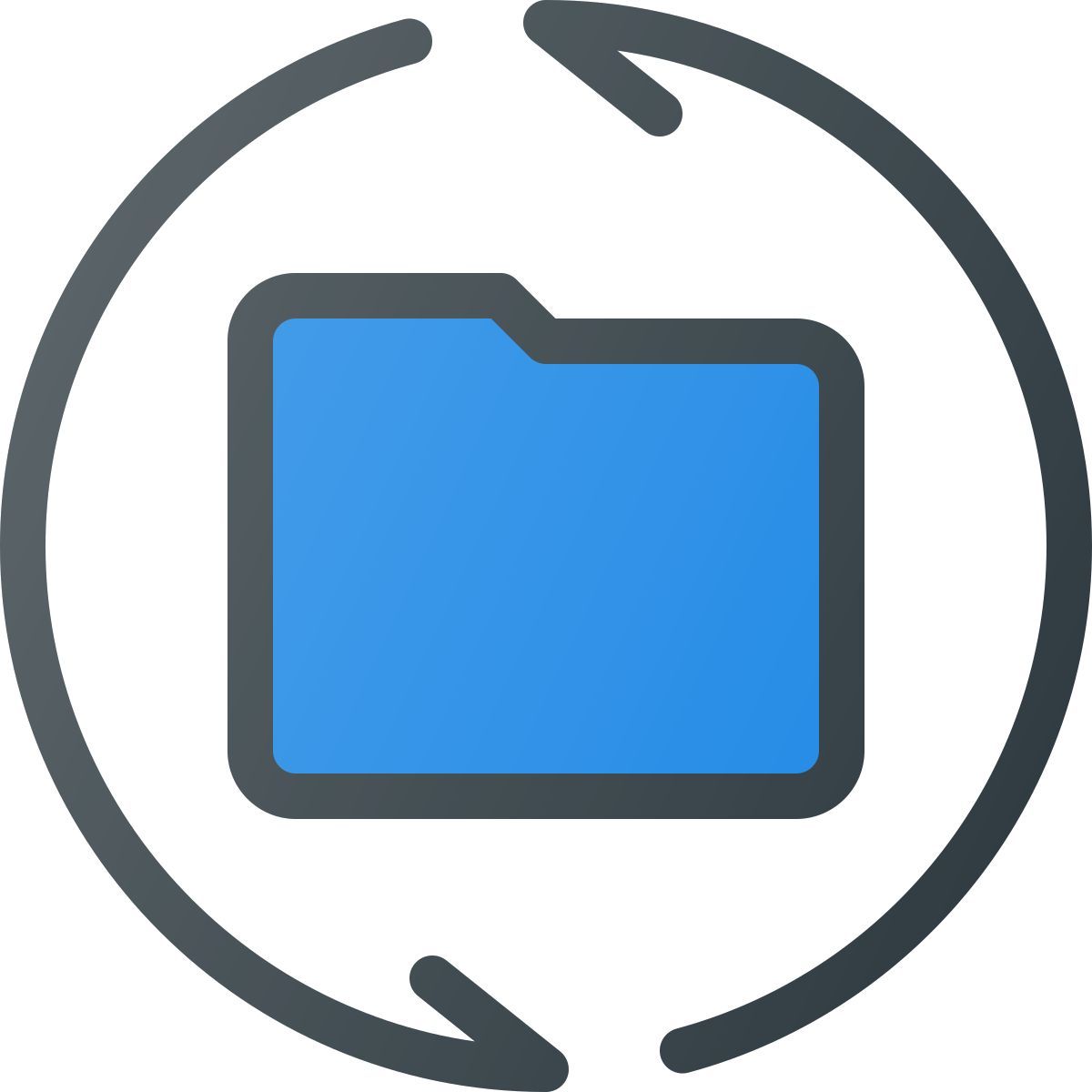recargar carpeta icon