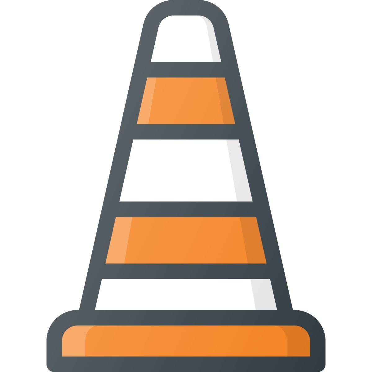 road block sign icon