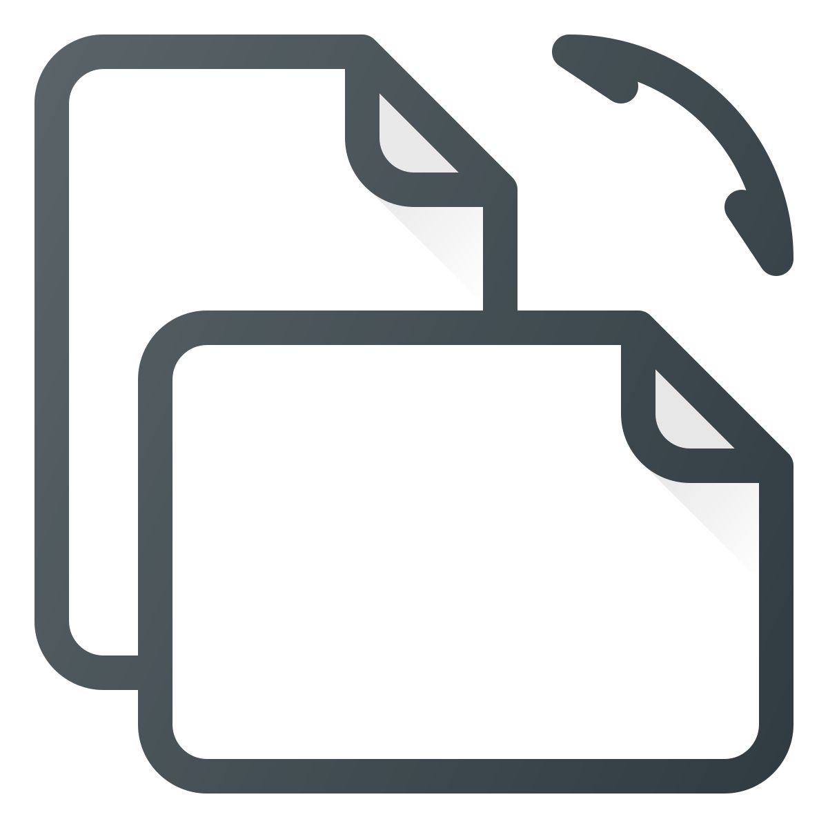 rotate file icon