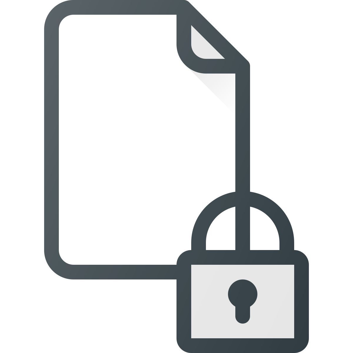 secure file icon