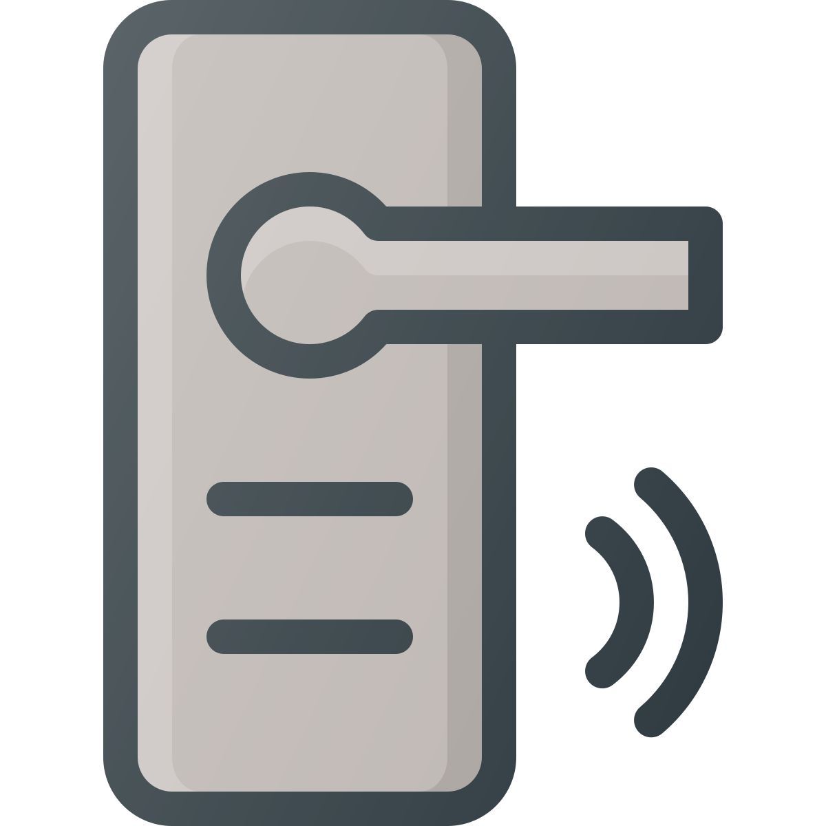 smart door lock icon