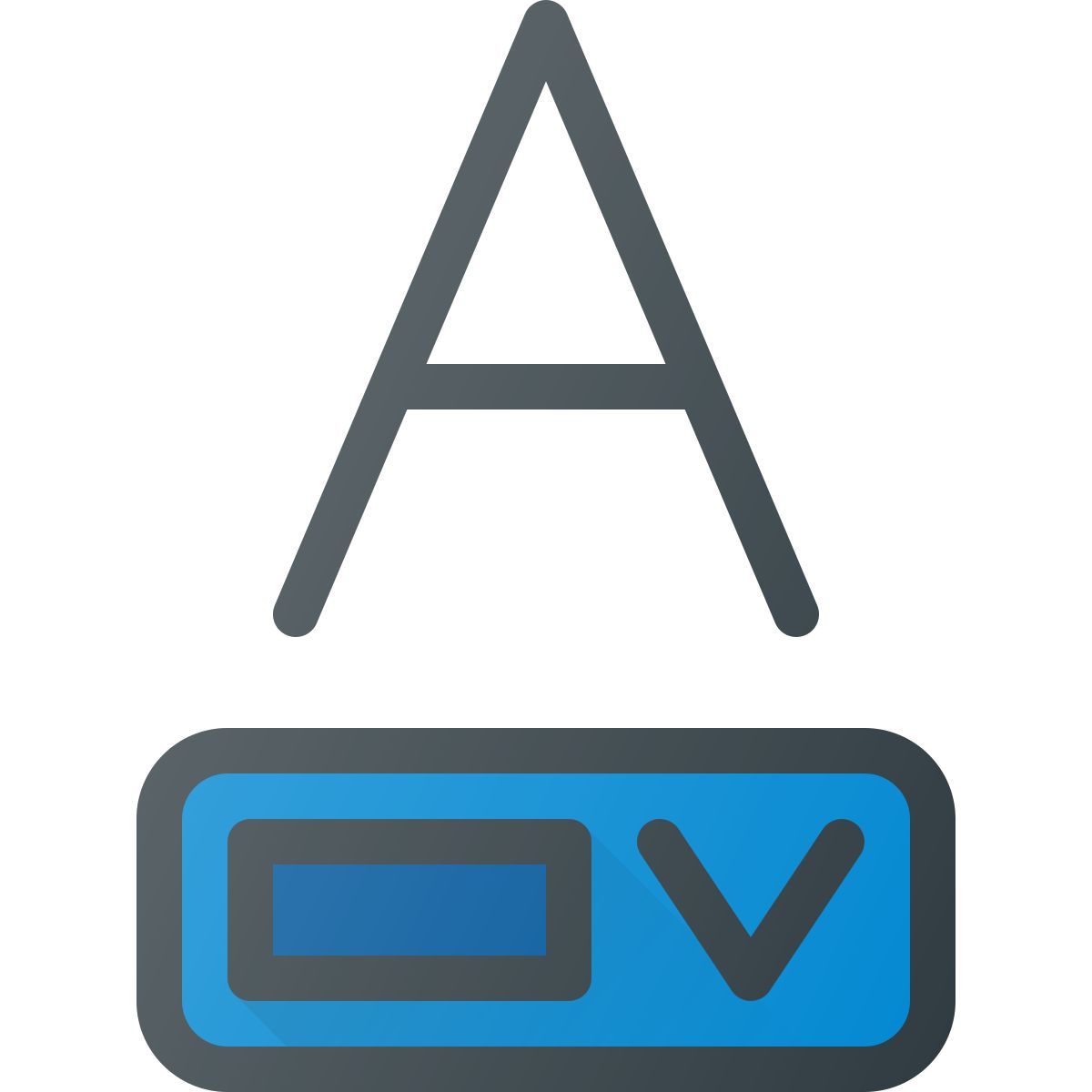 couleur de texte icon
