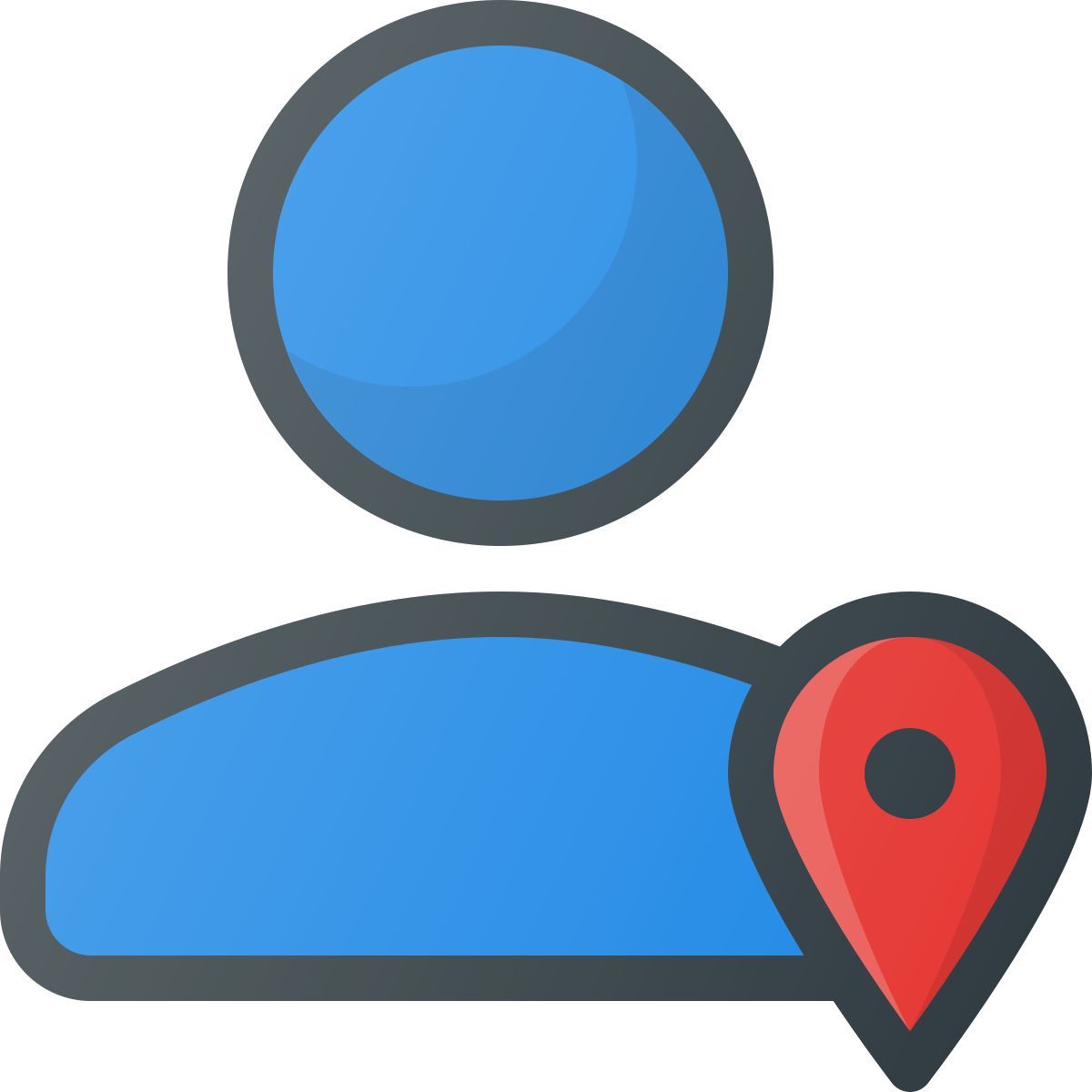 ubicación del usuario icon