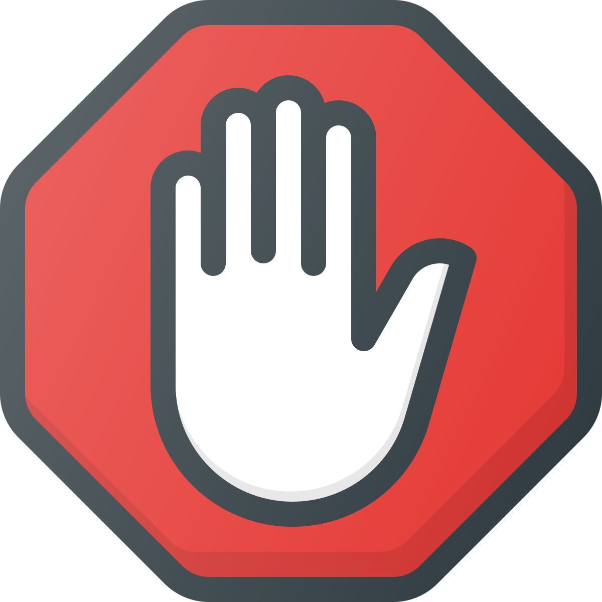 block ads icon