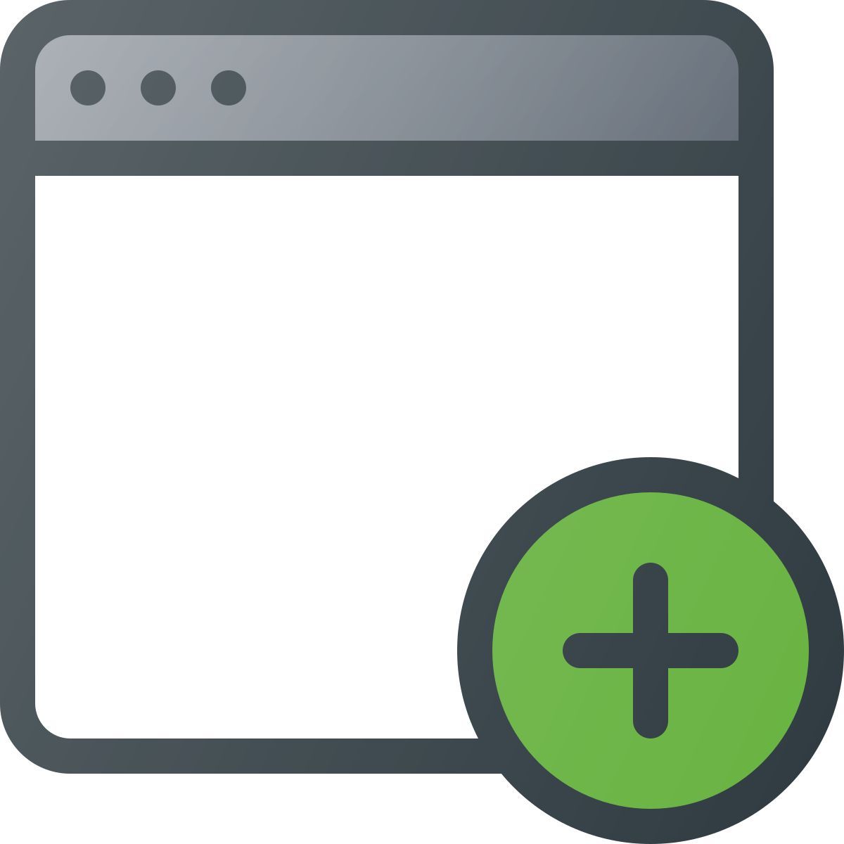 add page icon