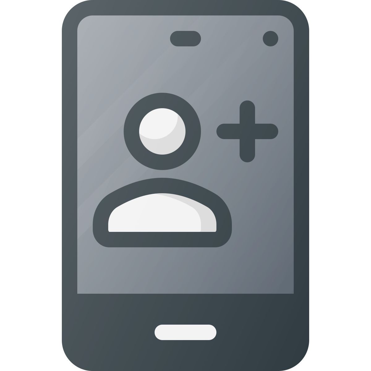 add phone contact icon