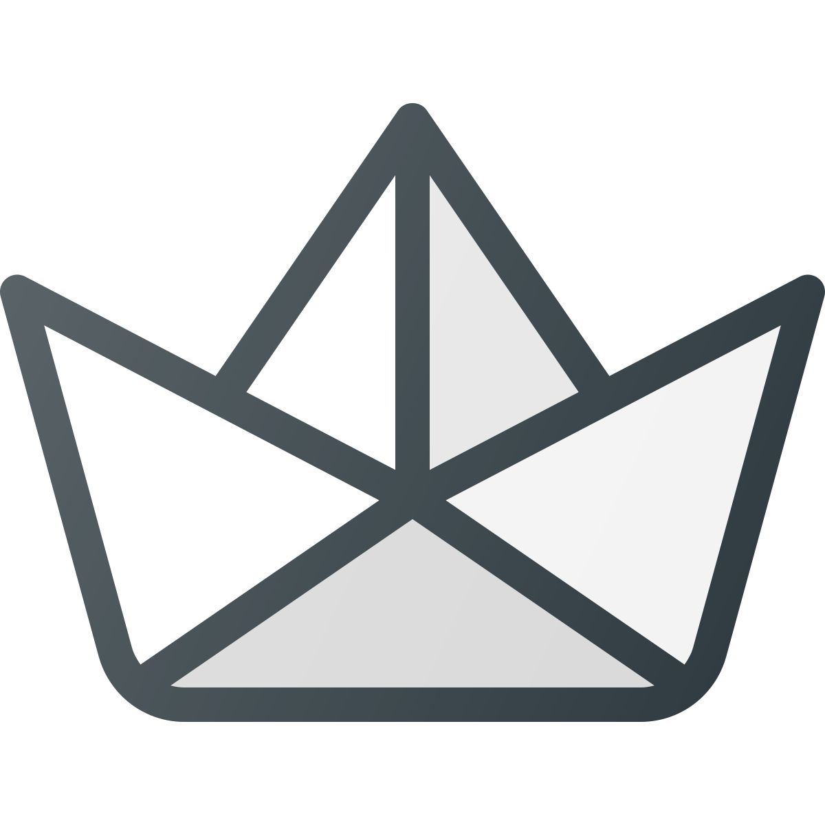 paper boat icon