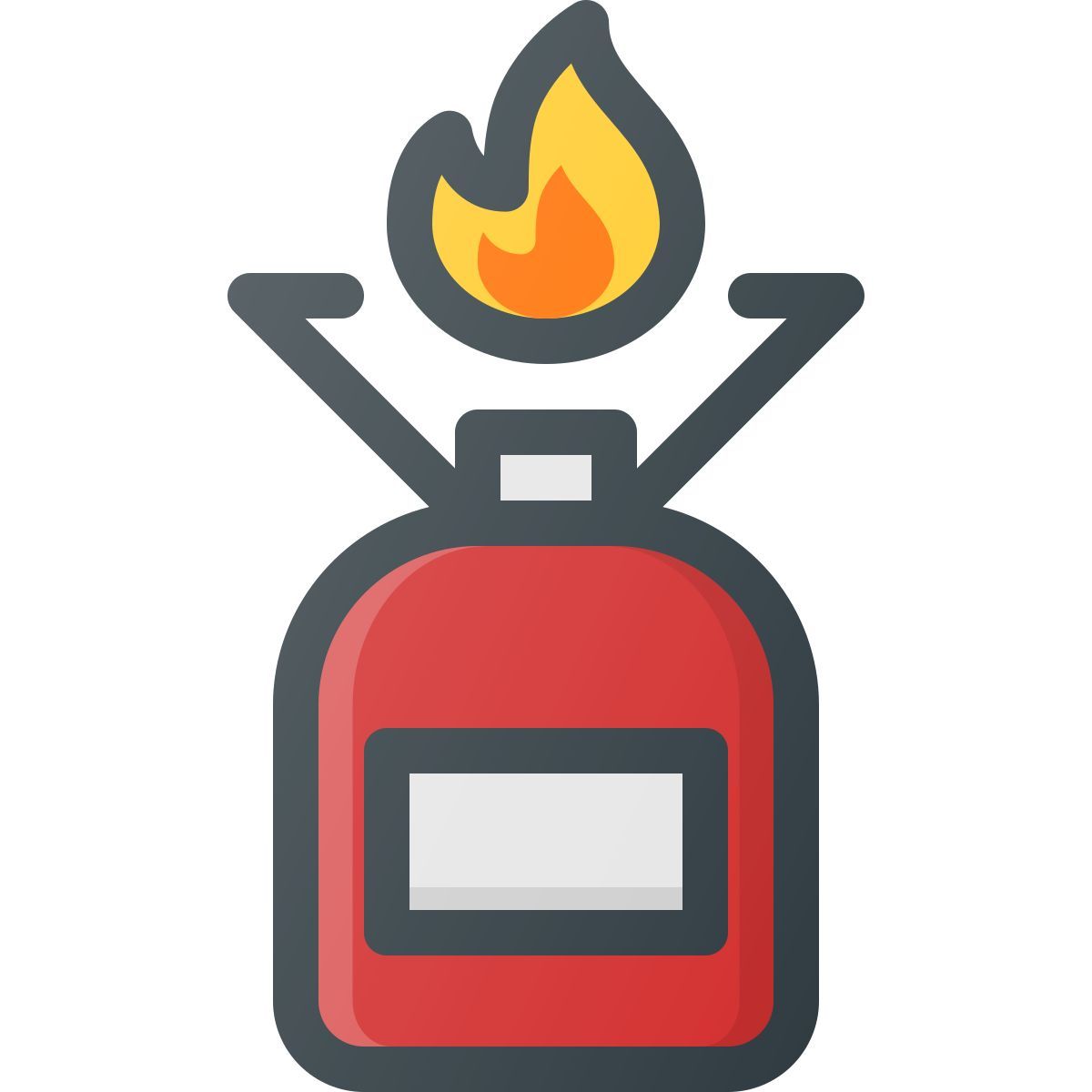 camp fire icon