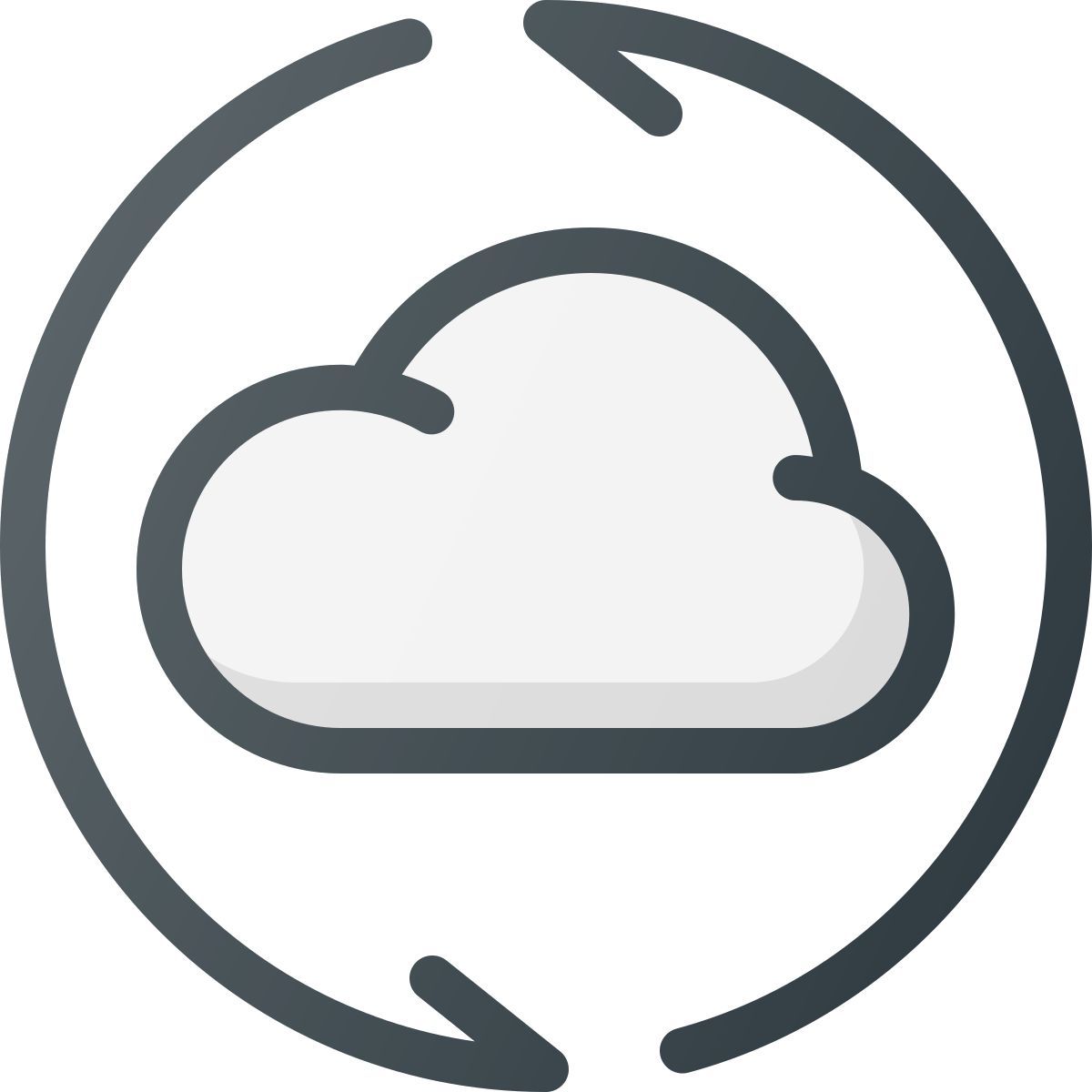 cloud data icon