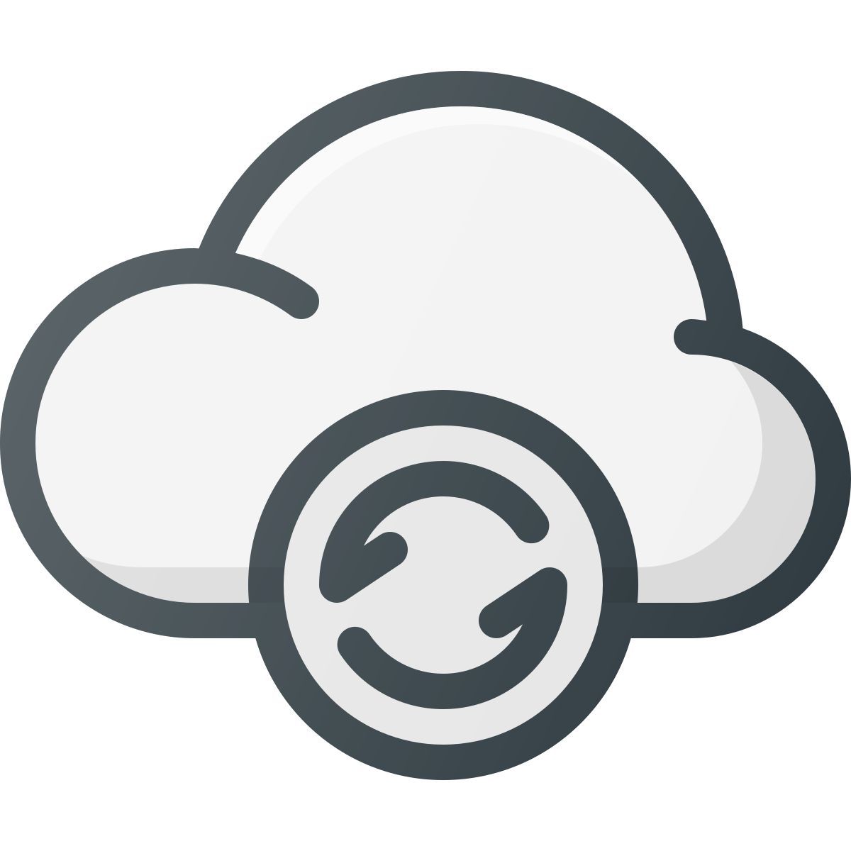cloud sync icon