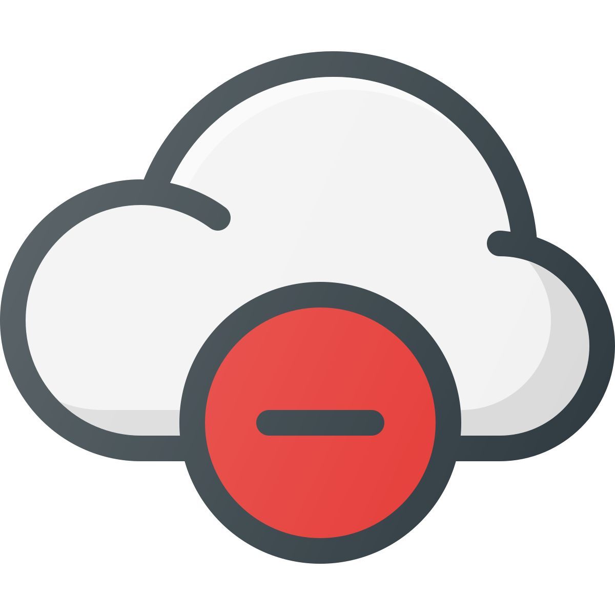 delete from cloud icon