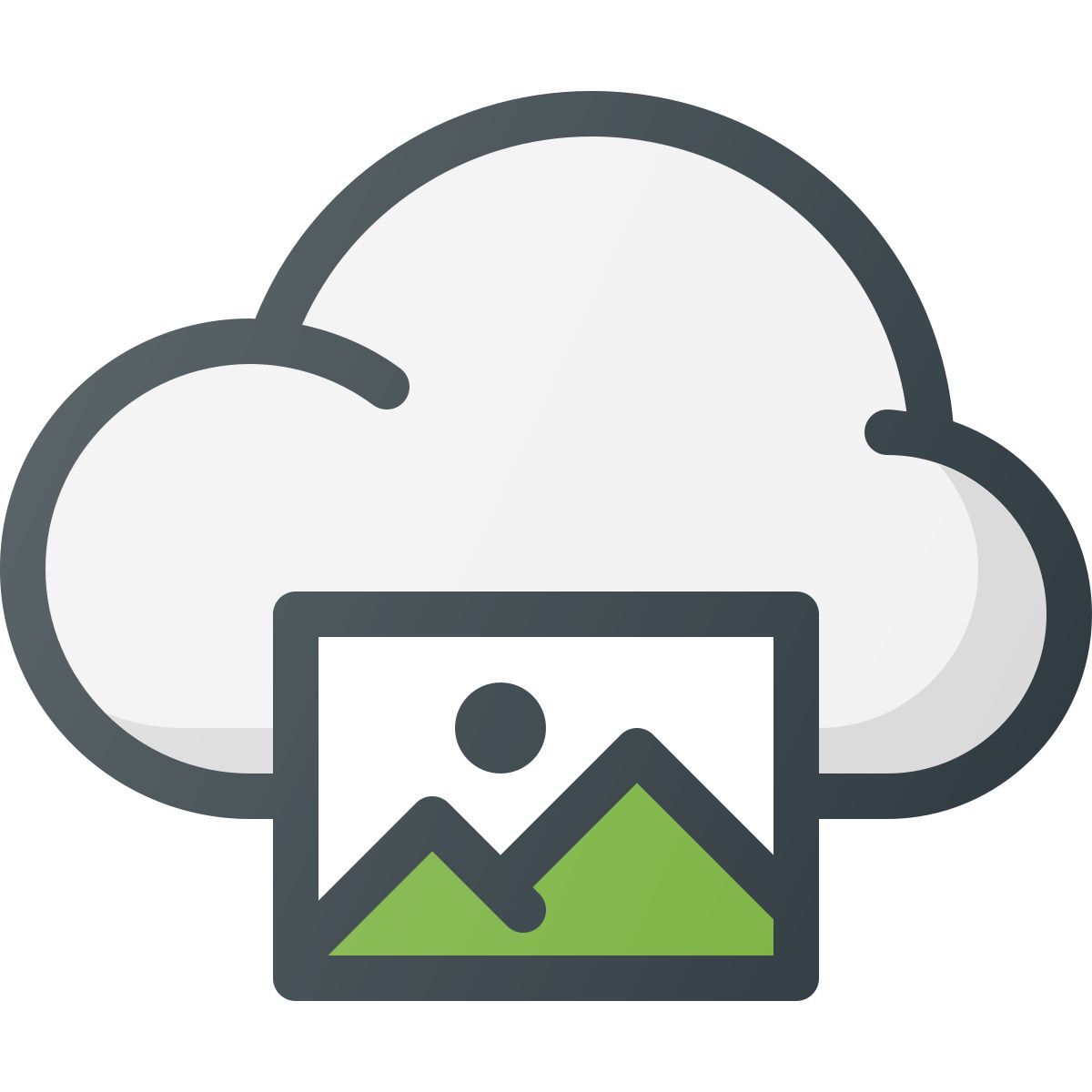 cloud photos icon