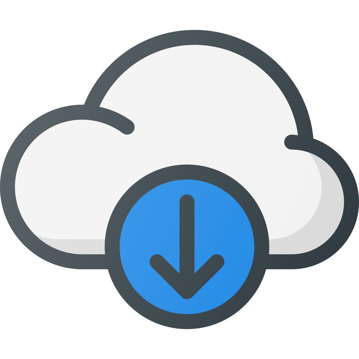 cloud download icon