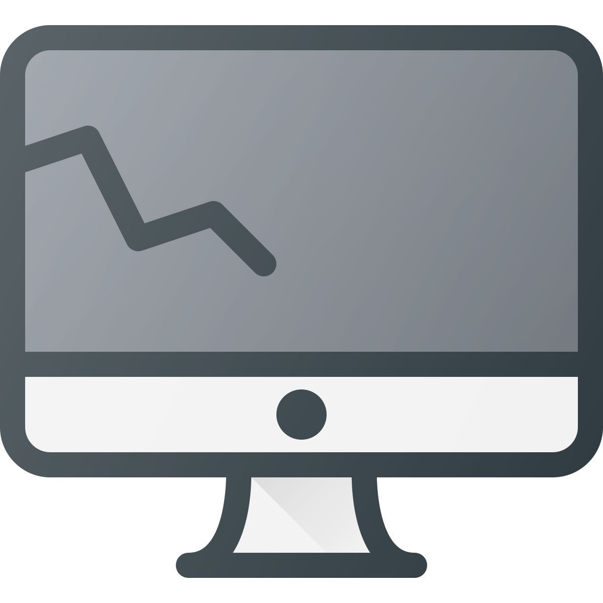 Tela de computador quebrada icon