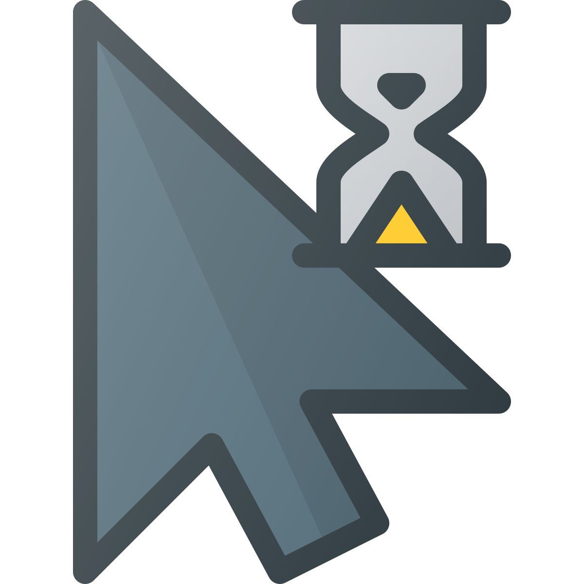 cursor downloading icon