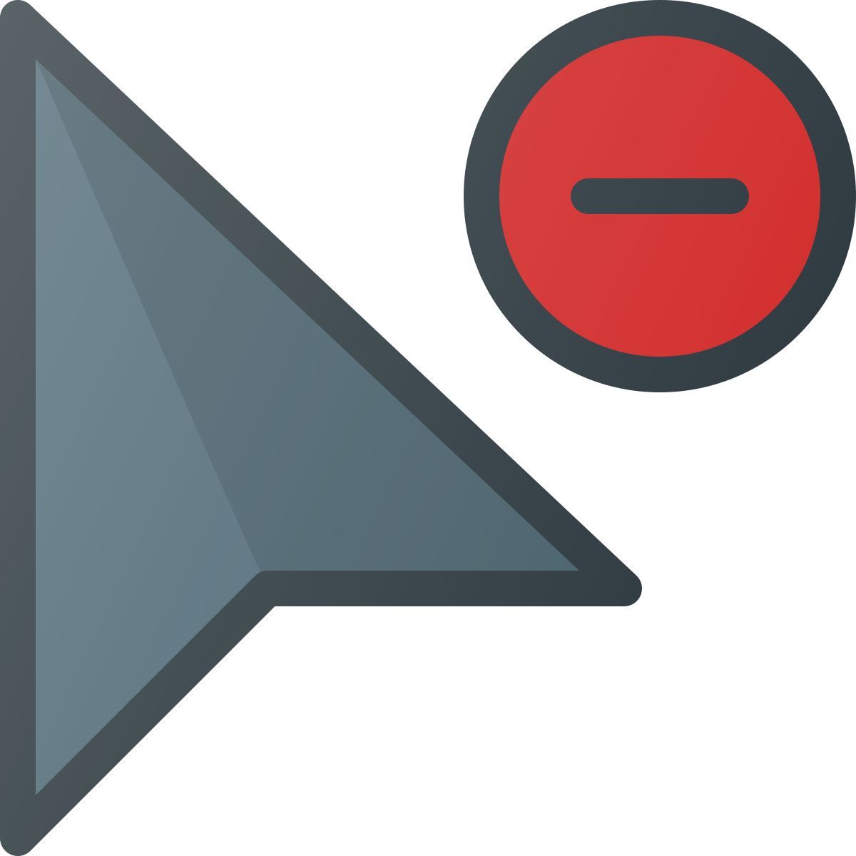 remove cursor icon