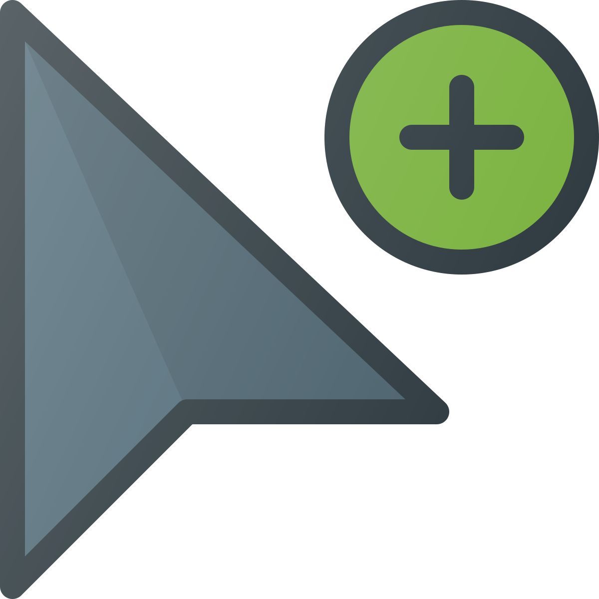 add cursor icon