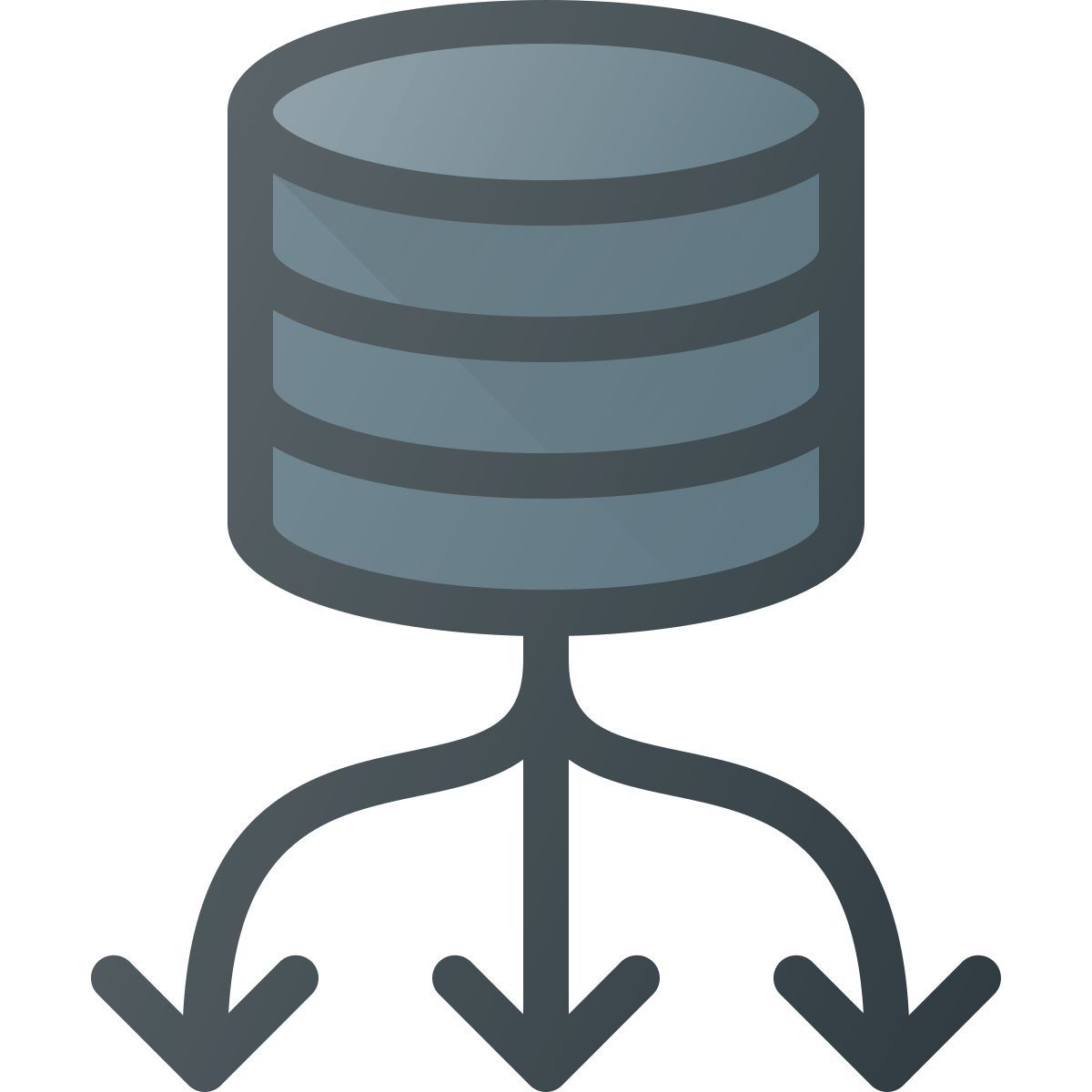database distribution icon